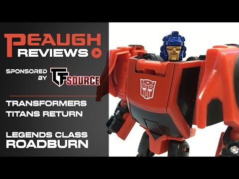 Video Review: Transformers: Titans Return - Legends ROADBURN