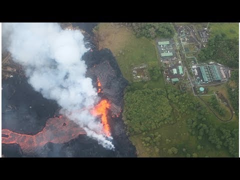 Hawaiianer versuchen, Vulkan mit geheimnisvollen Pflanzen auszubrechen