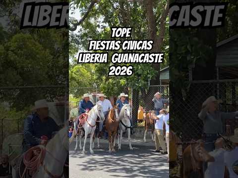 Tope de toros Liberia Guanacaste/ 1 marzo 2026 / fiestas cívicas Liberia 2026