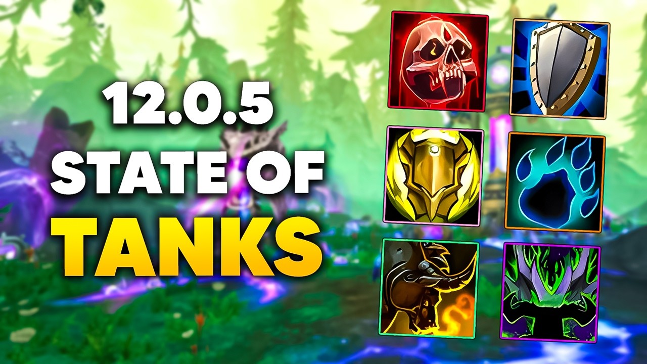 The State of Tanks in 12.0.5 and Updated Midnight Season 1 Raid & Mythic+ Rankings