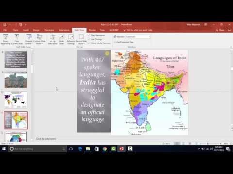 Language Presentation (5-1 Lecture)