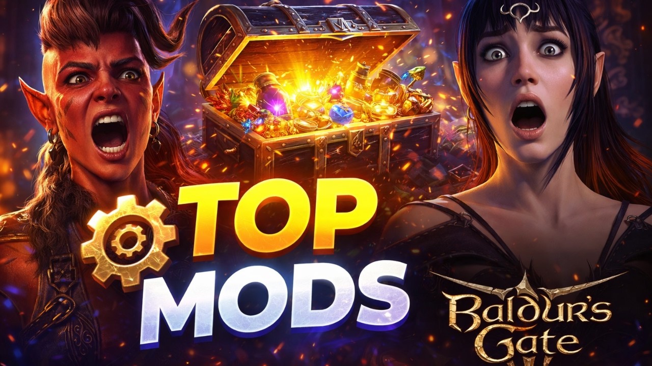 Baldur's Gate 3 ¡Los 5 MEJORES MODS + Guía Sobre Cómo Modificarlos!