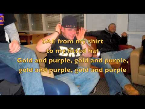 Gold and Purple - Sigma Alpha Epsilon CT Nu-Eta (Black and Yellow Remix)