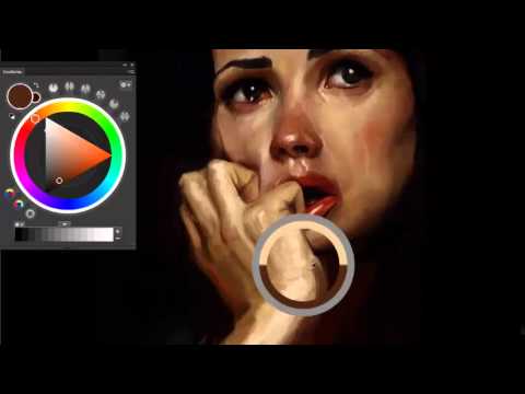 Desperate speed painting time lapse
