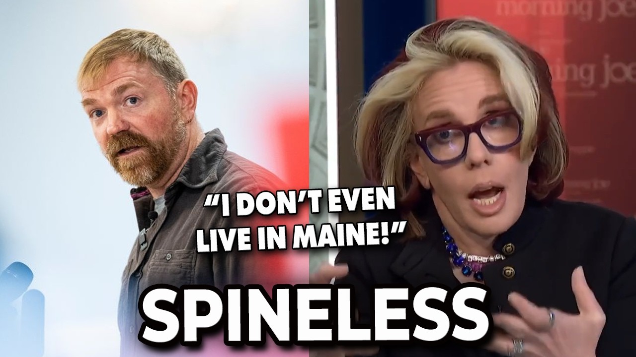 Leftist journo STUTTERS as she tries to WEASEL her way out of fully condemning Graham Platner