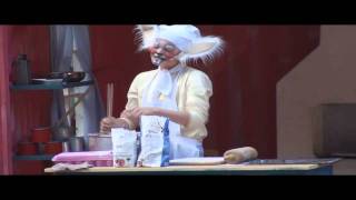 Pepperkakesangen av Torbjørn Egner i Vassfaret Bjørnepark