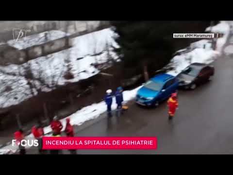 Incendiu la spitalul de psihiatrie