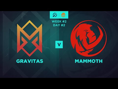 Gravitas vs Mammoth | Regular Season Week 2 Day 2 | 2022 LCO Split 1 Delivered by Menulog