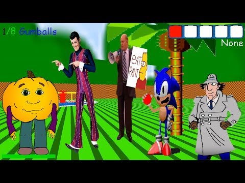 Sonic's Memehouse - Baldi's Basics Full Game Early Demo Mod