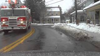 preview picture of video 'East Petersburg Truck 2-3 responding Lancaster PA'