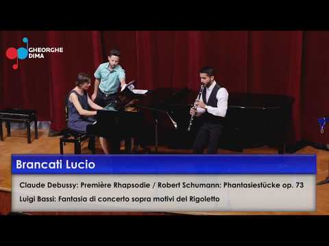 Lucio Brancati - Rigoletto from Semifinal - 16th Gheorghe Dima International Clarinet Competition