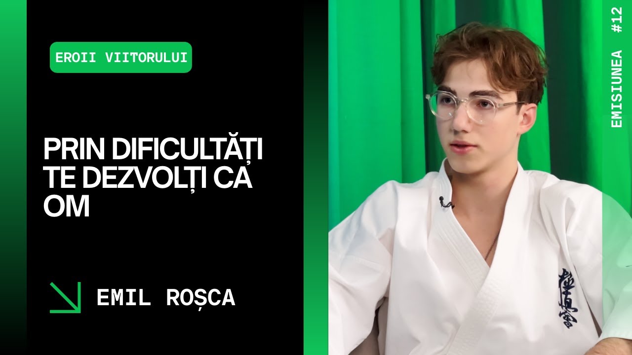 Emisiunea 13. Prin dificultăți te dezvolți ca om, Emil Roșca.