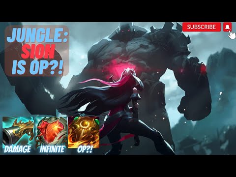 Sion Is S+ Tier In The Jungle - An UnKillable Tank Does More Damage Than The Whole Team S13 League