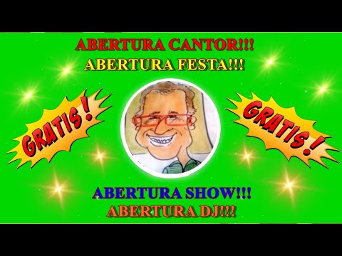 VINHETA ABERTURA GRATIS. ABERTURA FESTA. ABERTURA  PARA CANTOR ABERTURA SHOW. ABERTURA DJ.  2025!!!