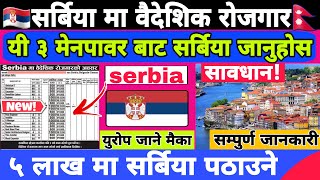 Download lagu Serbia visa update 2025 || Serbia work visa for Nepali || Europe country work visa in Nepal mp3
