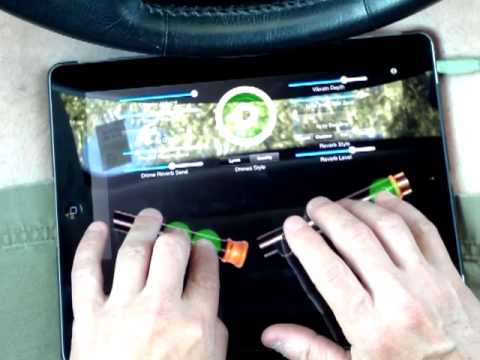 Practicing iPad Uilleann Pipes in the Prius...