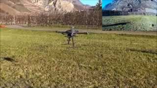 preview picture of video 'Drone Walkera QR X800 / Caméra ILooK+ / Télécommande DeVention DEVO F12E'