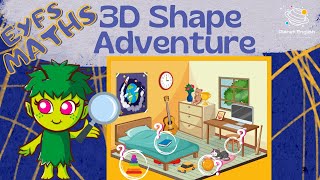 3D Shape Adventure for Kindergarten | EYFS Mathematics Activity