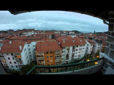 Timelapse, sunrise in Lekeitio