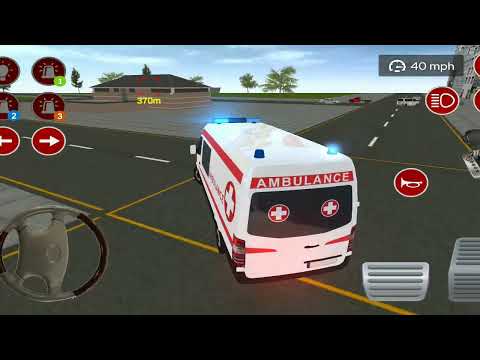American Ambulance Emergency Simulator 2021 #17- Emergency Van Rescue Drive Games - Android Gameplay