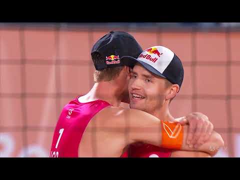Mol/Sorum vs Krasilnikov/Stoyanoviskiy - EuroBeachVolley 2020 Finals in 10 minutes