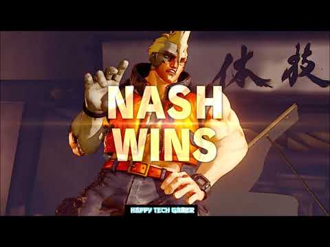 Street Fighter V   Nash  (Aron Manurung) VS Urien (happymanth)