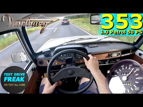 1984 Wartburg 353 Limousine 50 PS I Country Road POV Drive