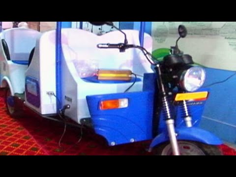 Indias first e-rickshaw with no chinese components