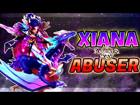 Spamming XIANA plus more non-sense OPness  . . .  (Summoners War)