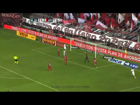 Albertengo tuvo la suya. Independiente 0 - Argentinos 0. Fecha 10. Primera División 2015. FPT.