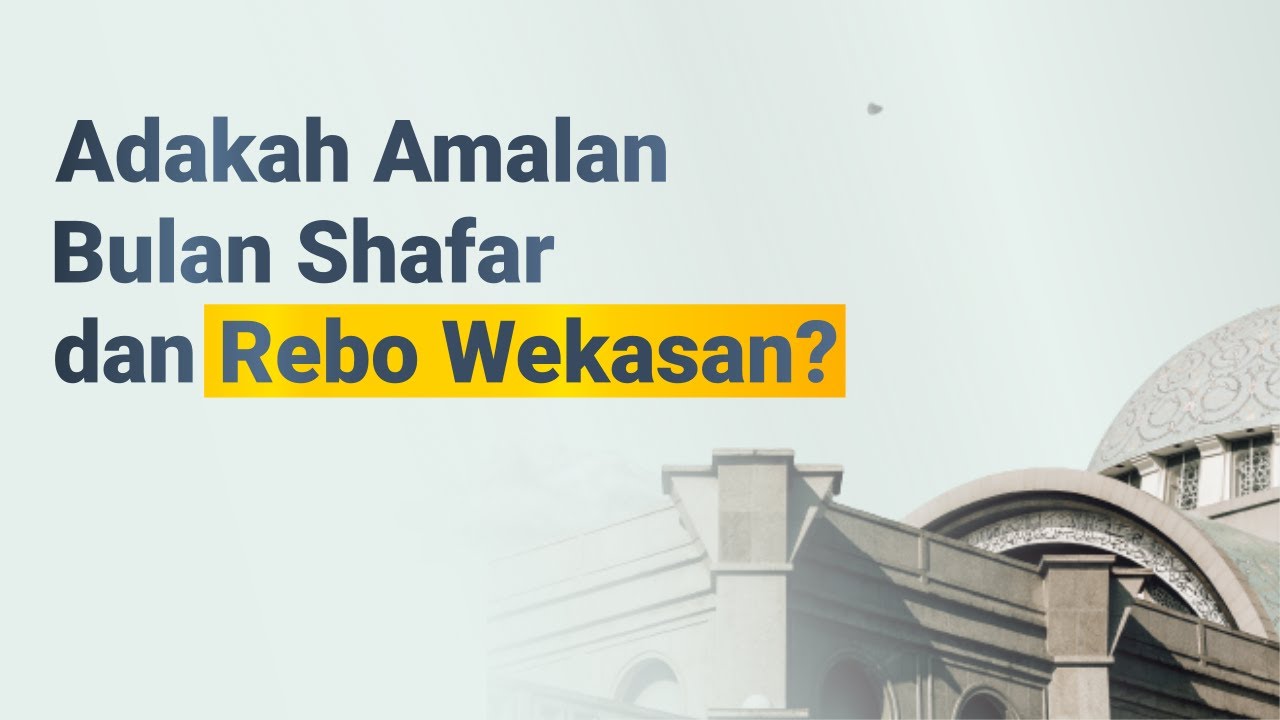 ADAKAH AMALAN BULAN SHAFAR DAN REBO WEKASAN?https://youtu.be/2NcDrGrB1UUYuk Dala…