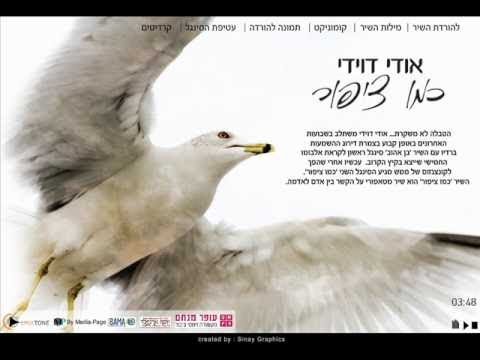 Kemo Tzipor | כמו ציפור - Como Ave | Canta: Udi Davidi - אודי דוידי