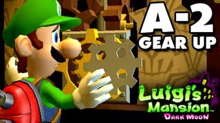 Luigi&#39;s Mansion Dark Moon - Gloomy Manor - A-2 Gear Up (Nintendo 3DS Gameplay Walkthrough)