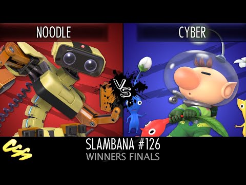 [Slambana #126] Winners Finals: NOODLE (R.O.B., Wii Fit Trainer) vs. Cyber (Olimar)