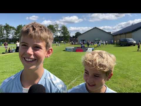 Interview med U14 drengene fra Ikast FS Fodbold.