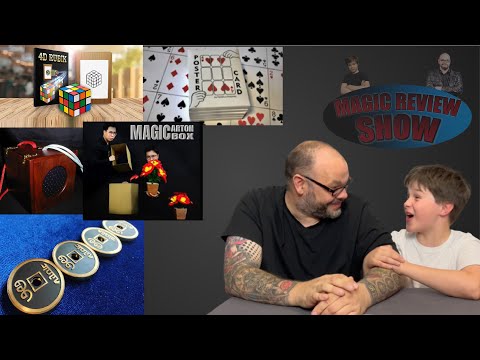 Dean's Box, Poster Card, 4D Rubik, ECC & Amazing Carton | Craig & Ryland's Magic Review Show #119
