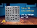 Behringer System 100 – 305 EQ Mixer Output Eurorack Module