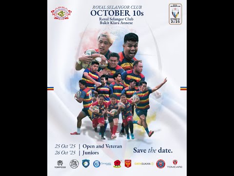 🏉 LIVE | Royal Selangor Club 10s 2025 – Morning Session | Open & Veteran Rugby | VIG TV