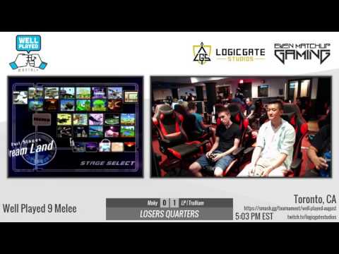 Well Played #9 - Moky (Fox) vs LP Trulliam (Falco) - SSBM LQF
