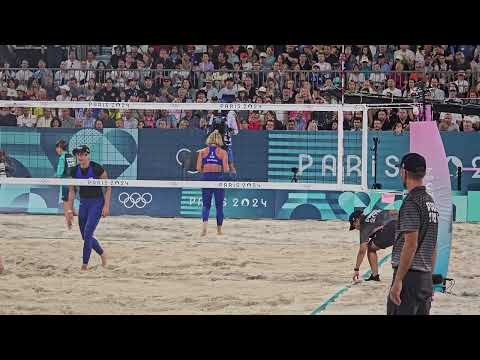 Hermannová / Štochlová (CZ) vs. Hughes / Cheng (USA) - Beach Volleyball Paris 2024