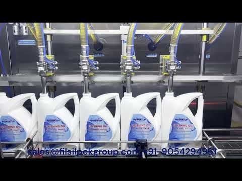 Automatic Lubricant / Engine Oil Packing Machine