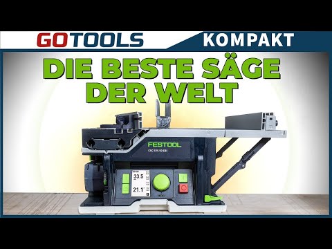 Jeden Cent Wert?! Die präziseste Kreissäge der Welt! Festool CSC SYS 50!