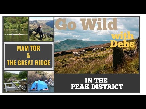 Mam Tor & The Great Ridge from Losehill.  A Peak District circular walk from Castleton