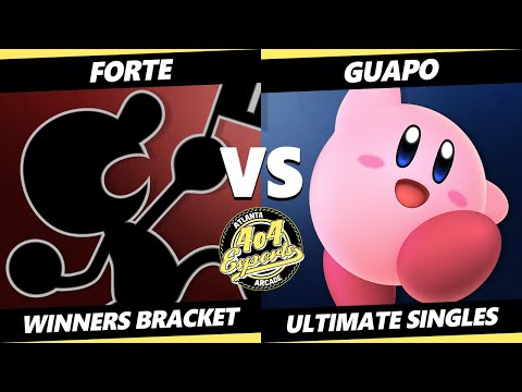 4o4 Smash Night 30 - Forte (Game & Watch) Vs. Guapo (Kirby) SSBU Ultimate Tournament