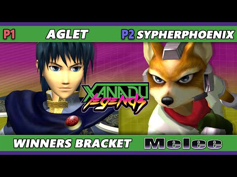 Xanadu Legends - Aglet (Marth) Vs. SypherPhoenix (Fox) Smash Melee - SSBM