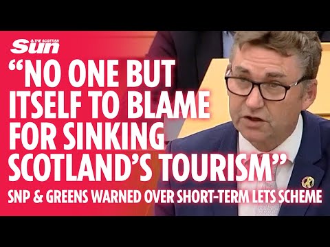 SNP told 'no one but itself to blame for sinking Scotland’s tourism' over short-term lets scheme