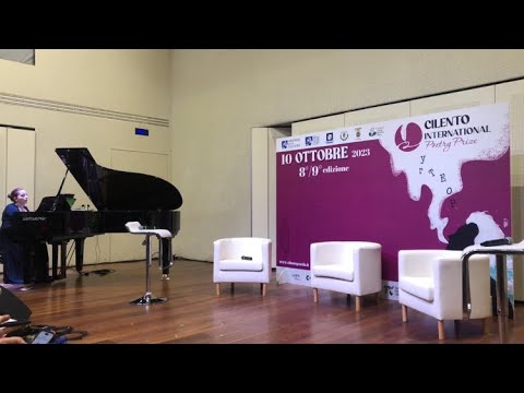 Premio Internazionale Cilento Poesia / 10 ottobre 2023 / Teatro Pasolini - Salerno