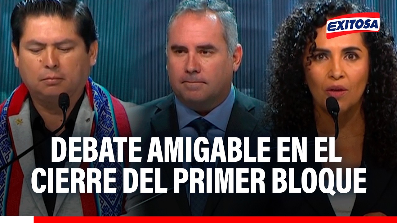 🔴🔵 Herbert Caller, Rafael Belaunde y Rosario Fernández cerraron el primer tema