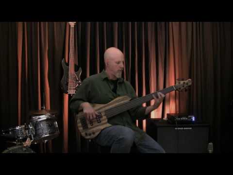 TOM CLEMENT Jon Custom Singlecut 6-String Unlined Fretless Bass w/Gig Bag (#102) image 15
