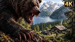 Download lagu Watch Until The End To See Who Makes It Out Alive After The Grizzly Attack | Full Horror Movie mp3